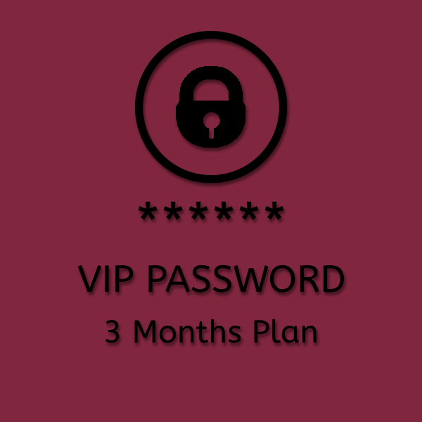 Vip Password - 3 months plan